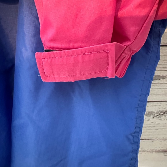 Patagonia Womens Size Medium 1/4 Jacket Long Sleeve Pink & Blue Adjustable Cuffs - Picture 5 of 8